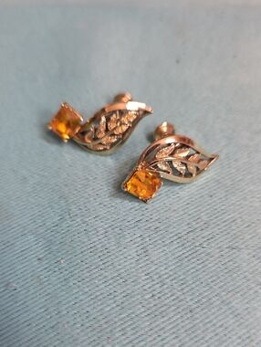 Coro Screw Back Clip On Vintage Earrings